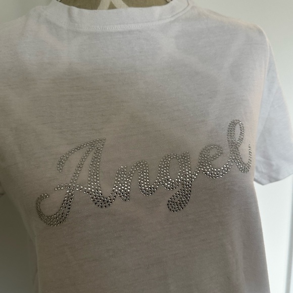 Brand new never worn rhinestone angel t shirt dress from pretty little thing - Picture 7 of 10